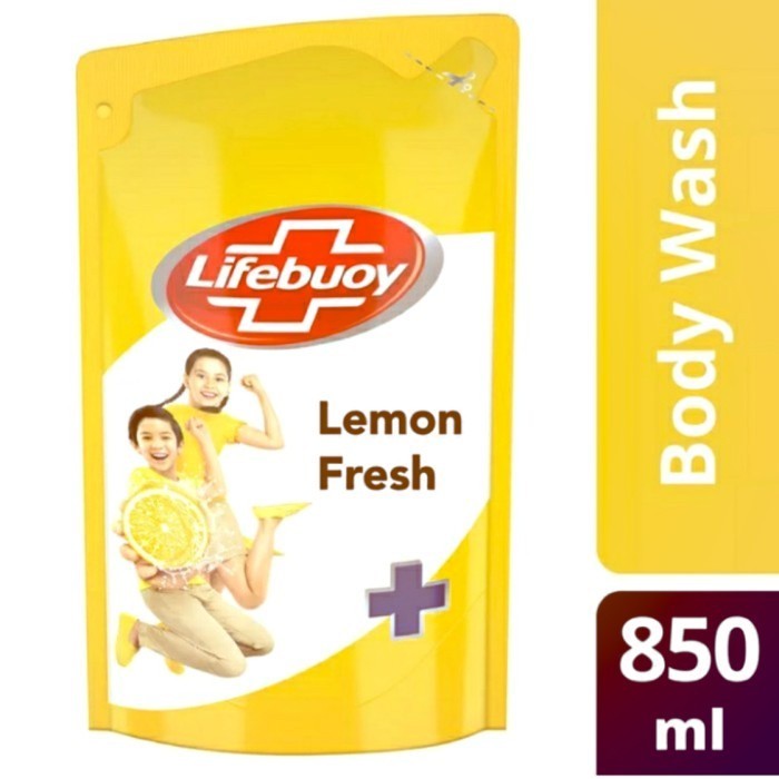 NEW LIFEBUOY BODY WASH LEMON FRESH REF 850ML