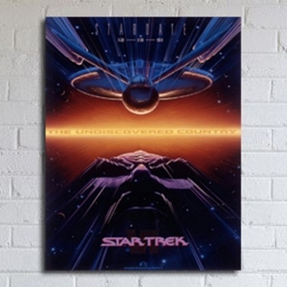 DL25 Poster Hiasan Dinding Star Trek Art