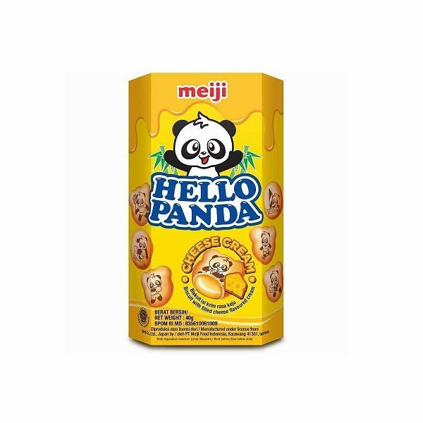 

NEW ITEM SNACK HELLO PANDA BISKUIT CHEESE CREAM 40g