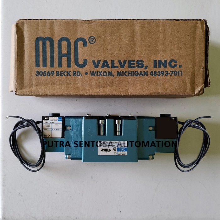 ISO3 VALVE 5/3 OPEN CENTER DOUBLE SOLENOID VALVE ISO5599/1 MAC MV-A3B-A311-PM-121BA