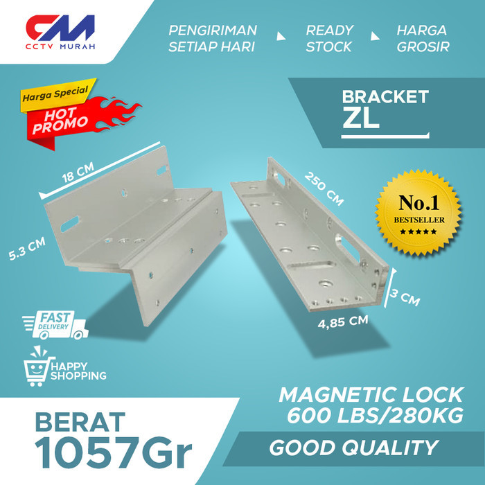 

LARIS -EMLOCK 600 LBS 280KG+breket ZL