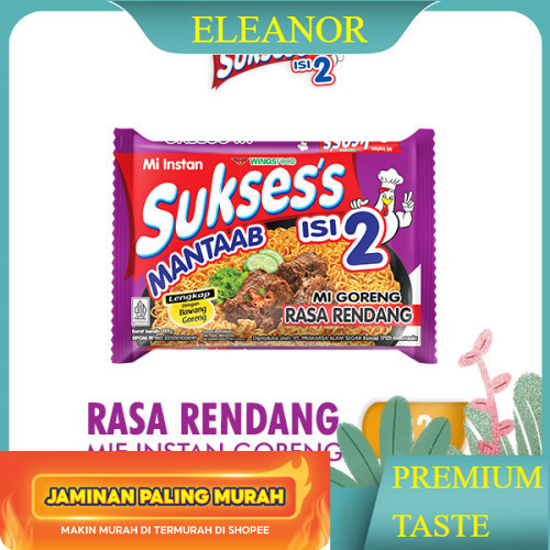 

Suksess Mie Instan Goreng Rendang Bag 132 gr - ELEANOR