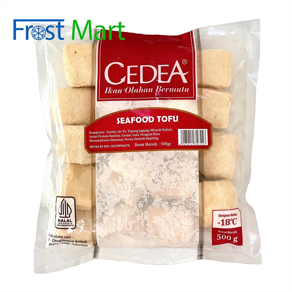 

Seafood Tofu Cedea 500Gr
