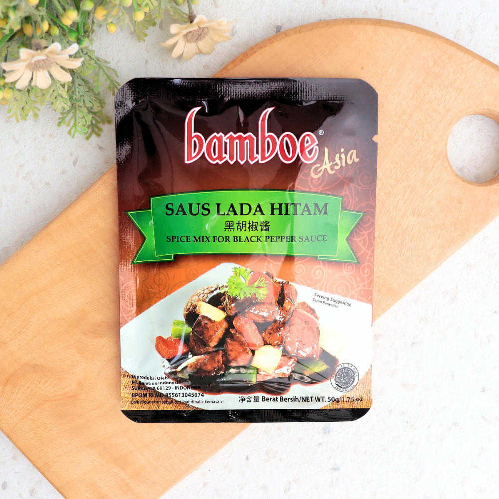 

Bumbu Saus Lada Hitam Spice Mix Black Pepper - Bamboe Organic