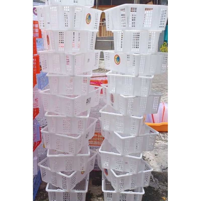 Tersedia 5 pcs //KERANJANG + TUTUP,KERANJANG SERBAGUNA BEKAS BUAH
