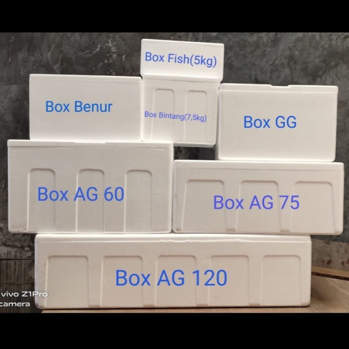 LARIS-AG-120 Box Styrofoam Gabus