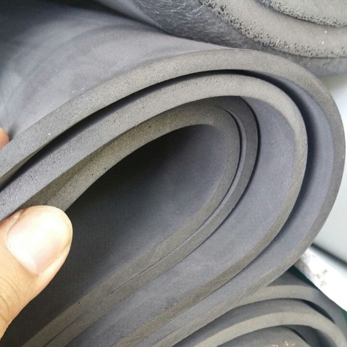 LARIS-Spon Ati / Busa Hati / Spanbon / Eva Sponge Lembaran Hitam Black 8 mm