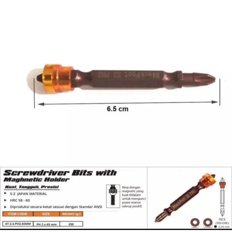 mata obeng gypsum magnet plus PH2 mata bor obeng plus kembang obeng gipsum