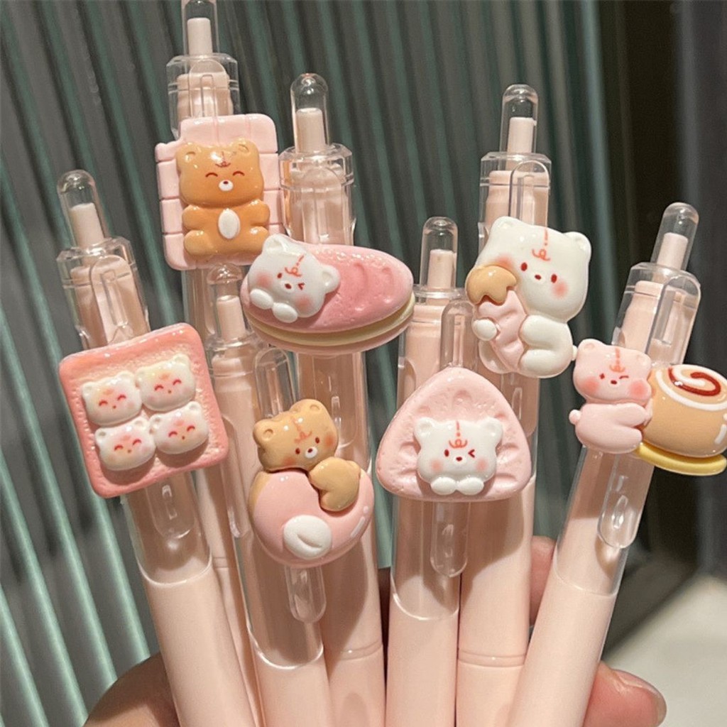 

[doodledreams] Pulpen Dessert Pink Lucu 1 PCS / Cute Pen / Bolpen Tinta Lucu / Alat Tulis Sekolah
