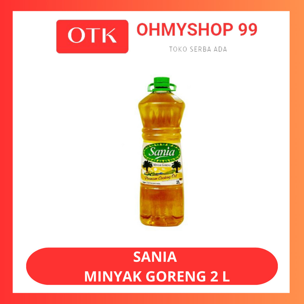 

Sania Minyak Goreng 2 Liter Botol