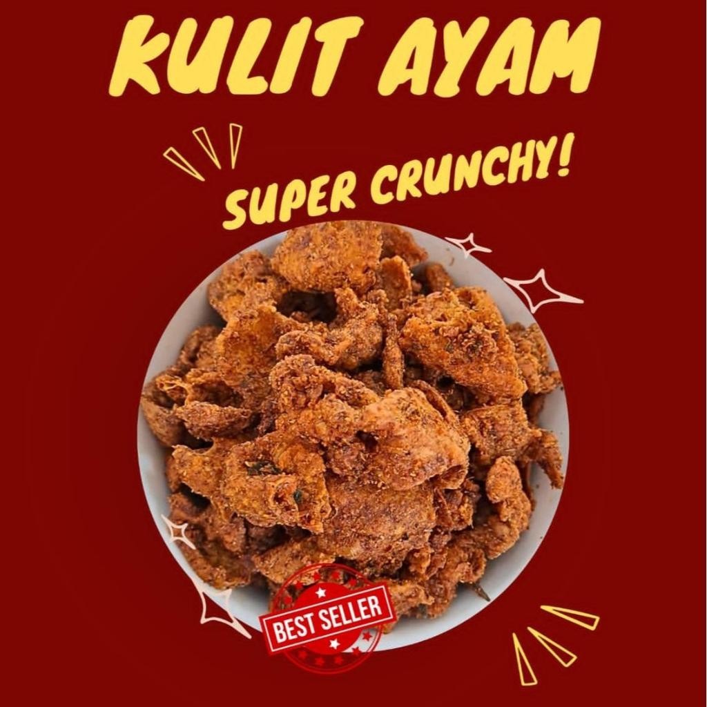 

Cemilan Seblak KRIPIK KULIT AYAM Crispy 1 kg Terlaris pedas daun jeruk