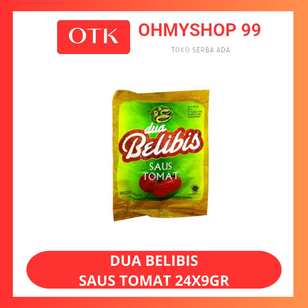 

DUA BELIBIS Saus Tomat Saos Tomat 24x9gr