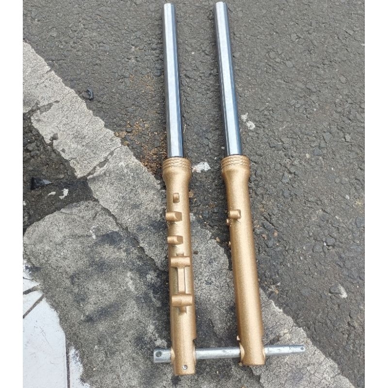 As bottom Ninja R RR warna gold set as roda tinggal pasang pnp as ninja as 33
