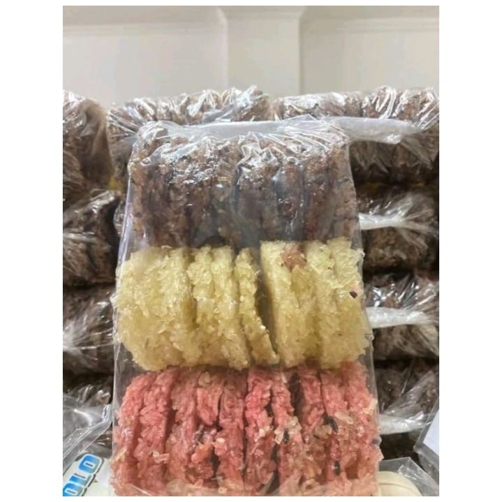 

Rengginang Mentah Ketan Asli isi 30 + 50 pcs
