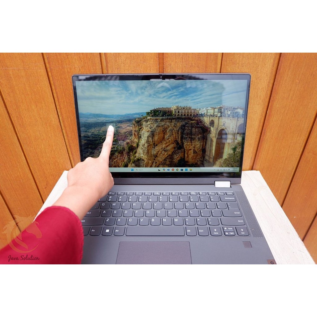 Laptop Lenovo Ideapad Flex 5 14ITL05 Touchscreen Intel Core i3-1115G4 Ram 16Gb 512Gb Normal Siap Pak