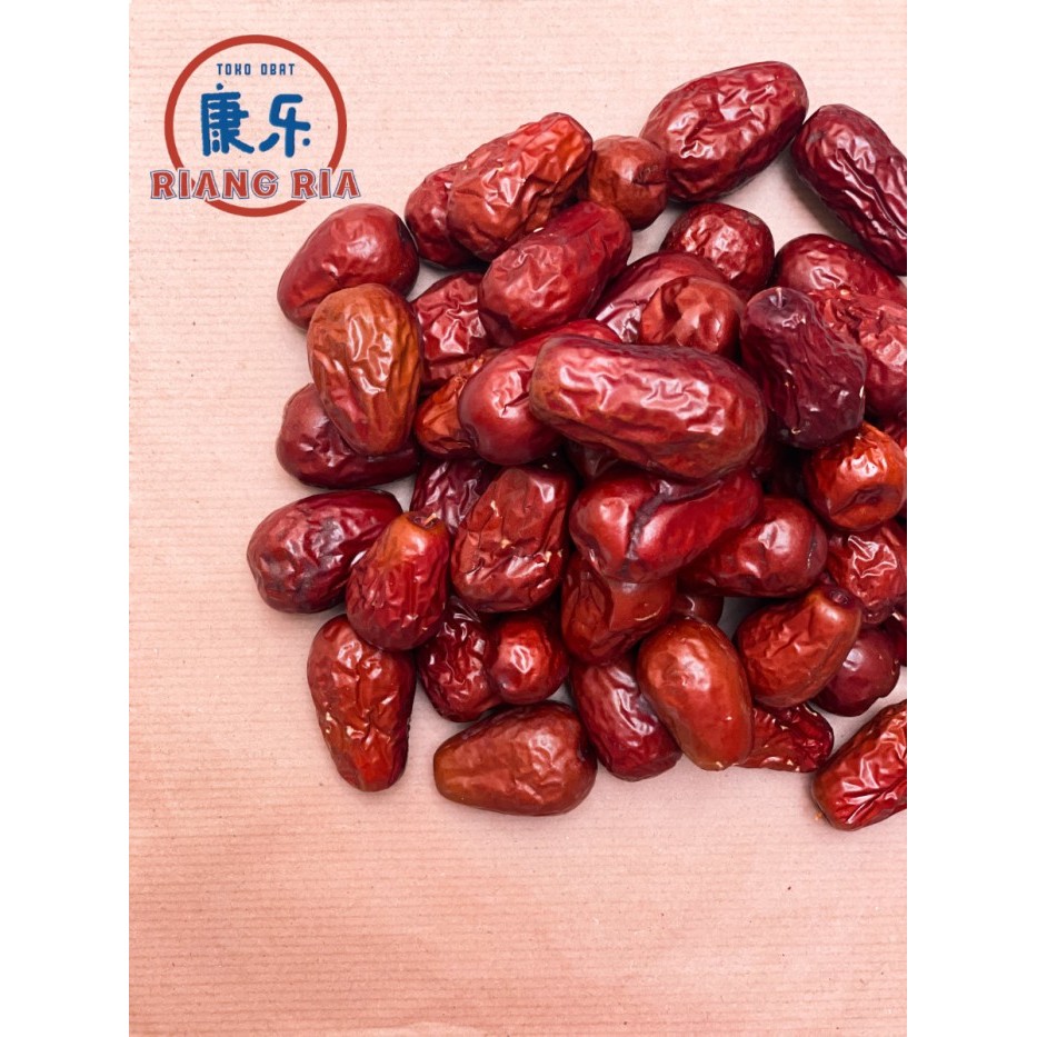 

Angco Ang co Hong zao Red Dates Kurma Xin Jiang ukuran besar - 500gr