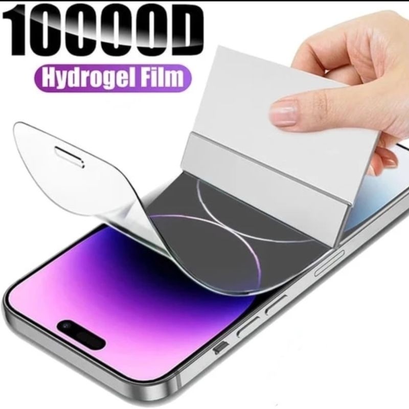 Anti Gores Layar Hydrogel IPHONE 16 16E 16+ 16 PRO 16 PRO MAX 15 15+ 14 PLUS 13 MINI 12 11 X XR XS M