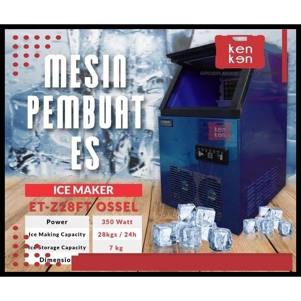 Mesin Pembuat Es Batu Cube Ossel Mesin Es Batu Ossel Ice Cube Maker Terlaris
