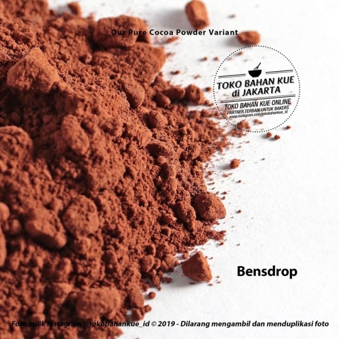 

Bensdorp Swiss 1kg Cokelat Bubuk Murni Bensdrop Pure Cocoa Powder