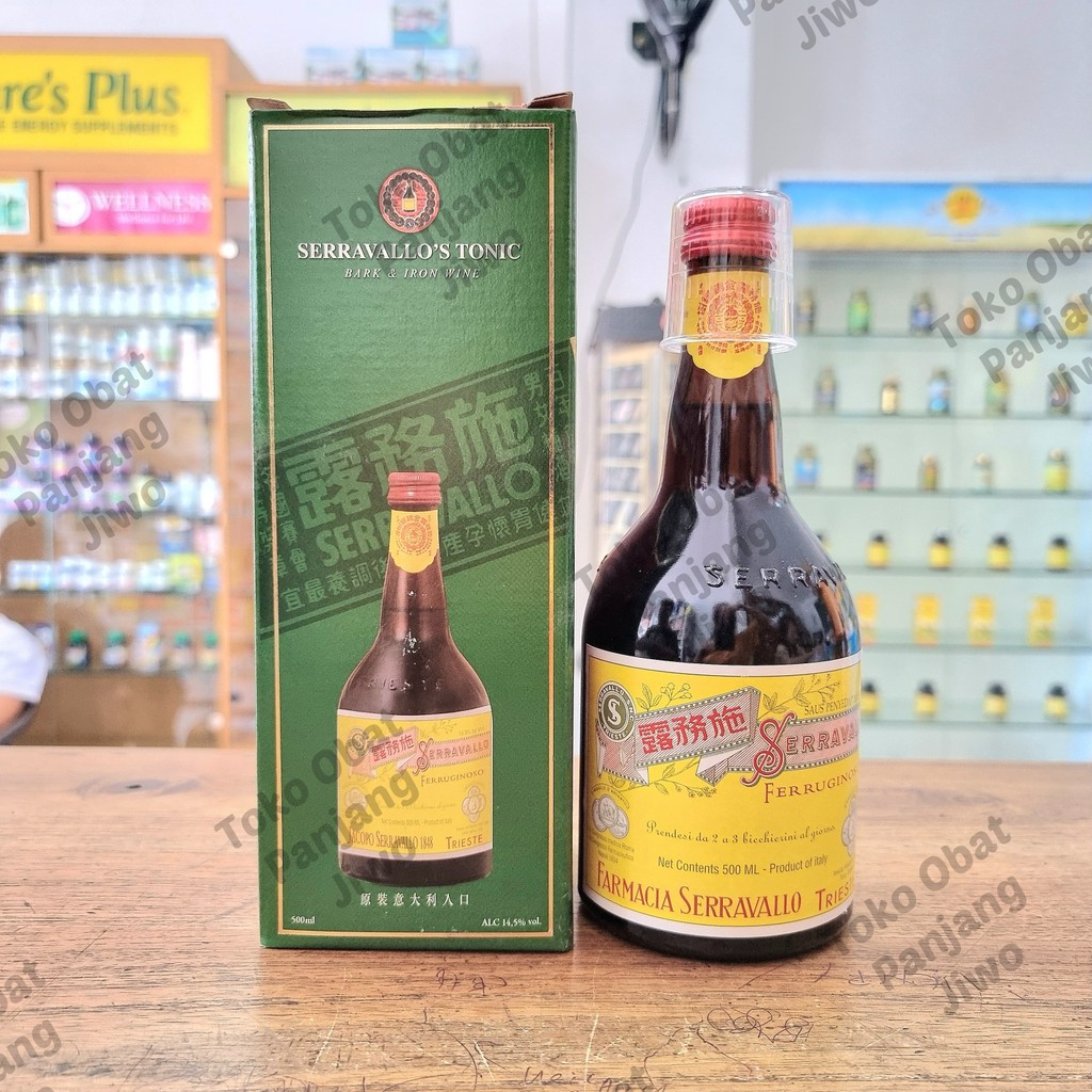

Serravallo Tonic 500ml – Serravallo’s / Seravalo Untuk Sirkulasi Darah - Segar Badan