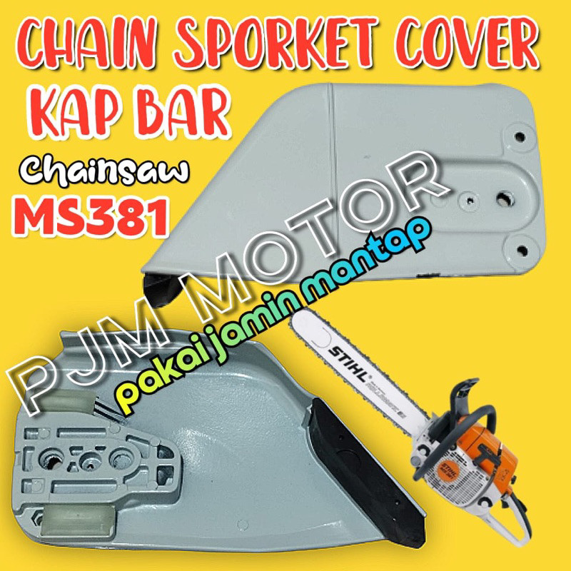 

Ms381 Kap bar Tutup samping mesin chainsaw senso sinso stihl sthil Ms 381 amplas