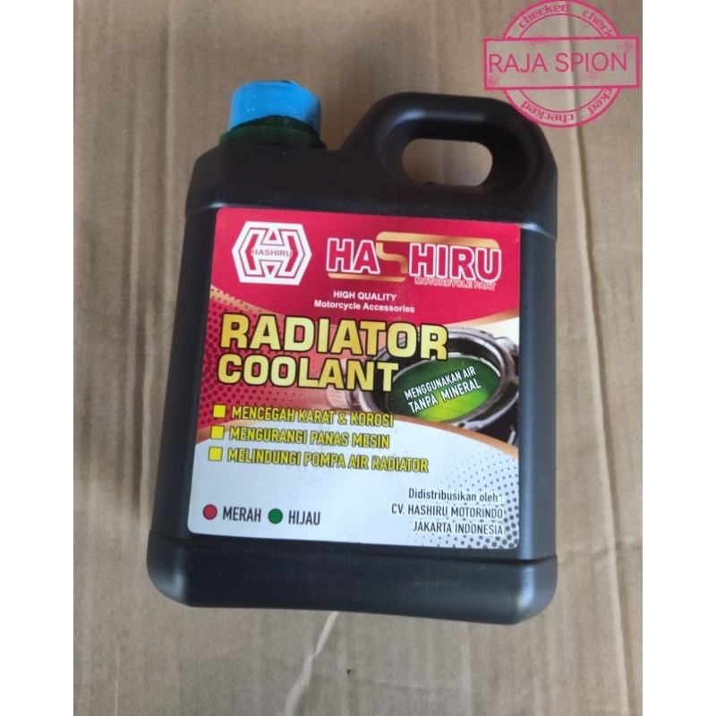 Air Radiator Coolant Hijau Merah Biru/Air Radiator Hashiru/Air Radiator Coolant