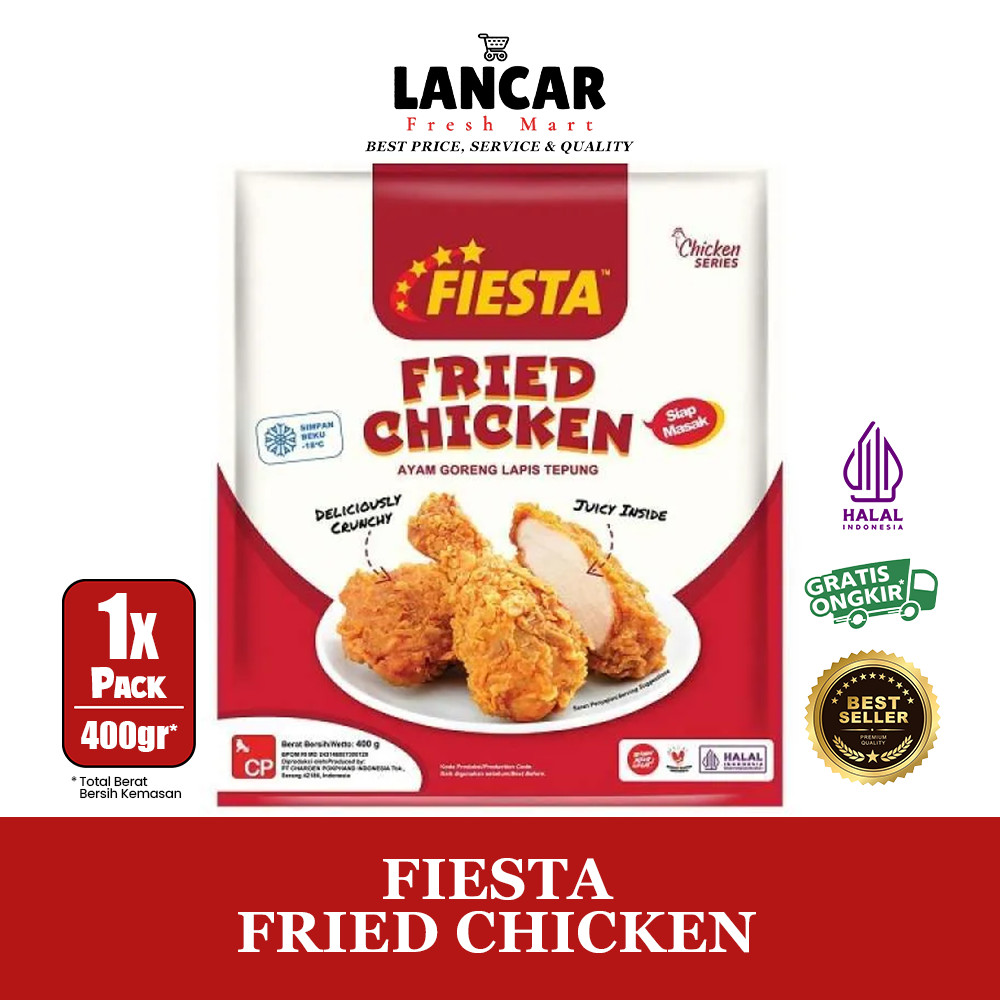 

FIESTA FRIED CHICKEN 400GR