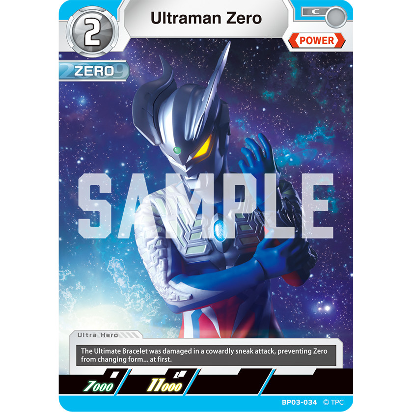 Ultraman Card Game Ultraman Zero BP03-034 C