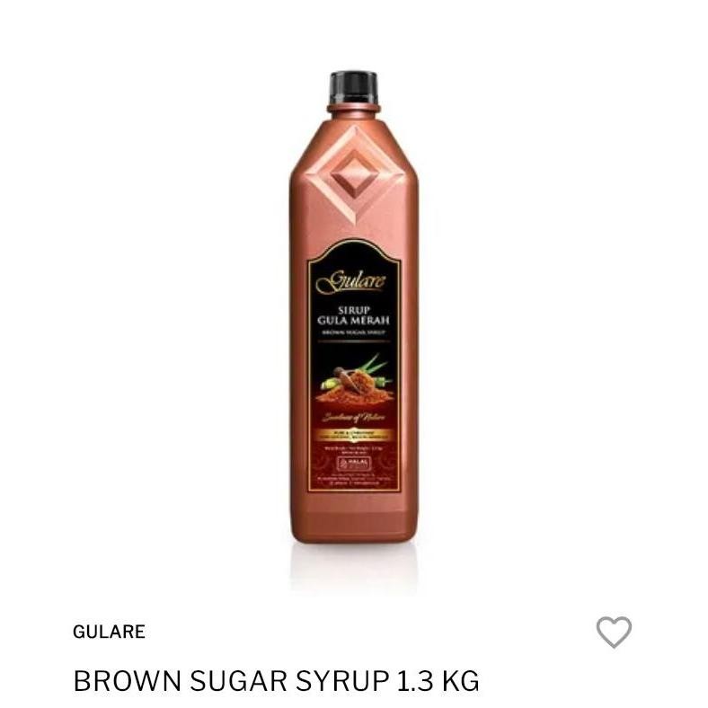 

Gulare Brown Sugar Sirup Gula Merah 1.3 kg