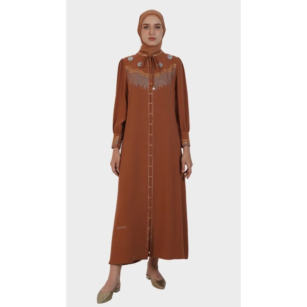 Hikmat Fashion Original A4585 / Abaya Hikmat A4585 abaya