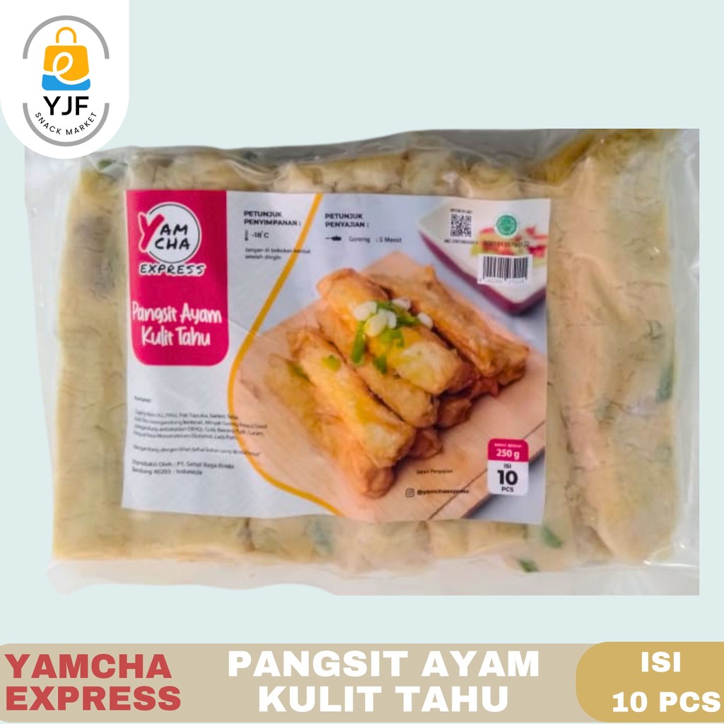 

Yam Cha Express Pangsit Ayam Kulit Tahu isi 10 Pcs 250g