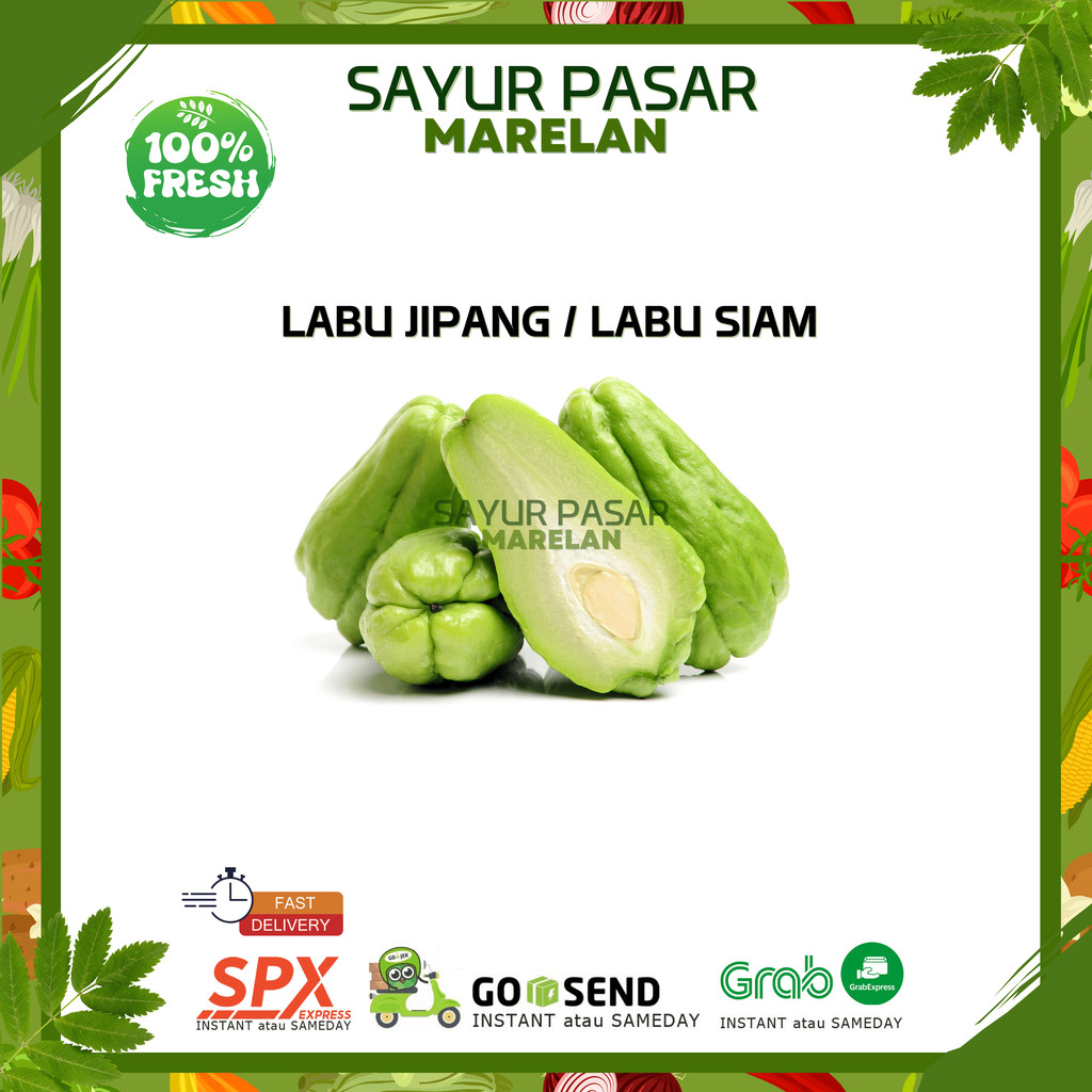 

LABU JIPANG / LABU SIAM - 250gr 500gr 1kg