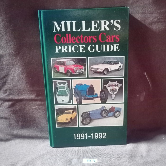 Miller's Collectors Cars Price Guide 1991-1992