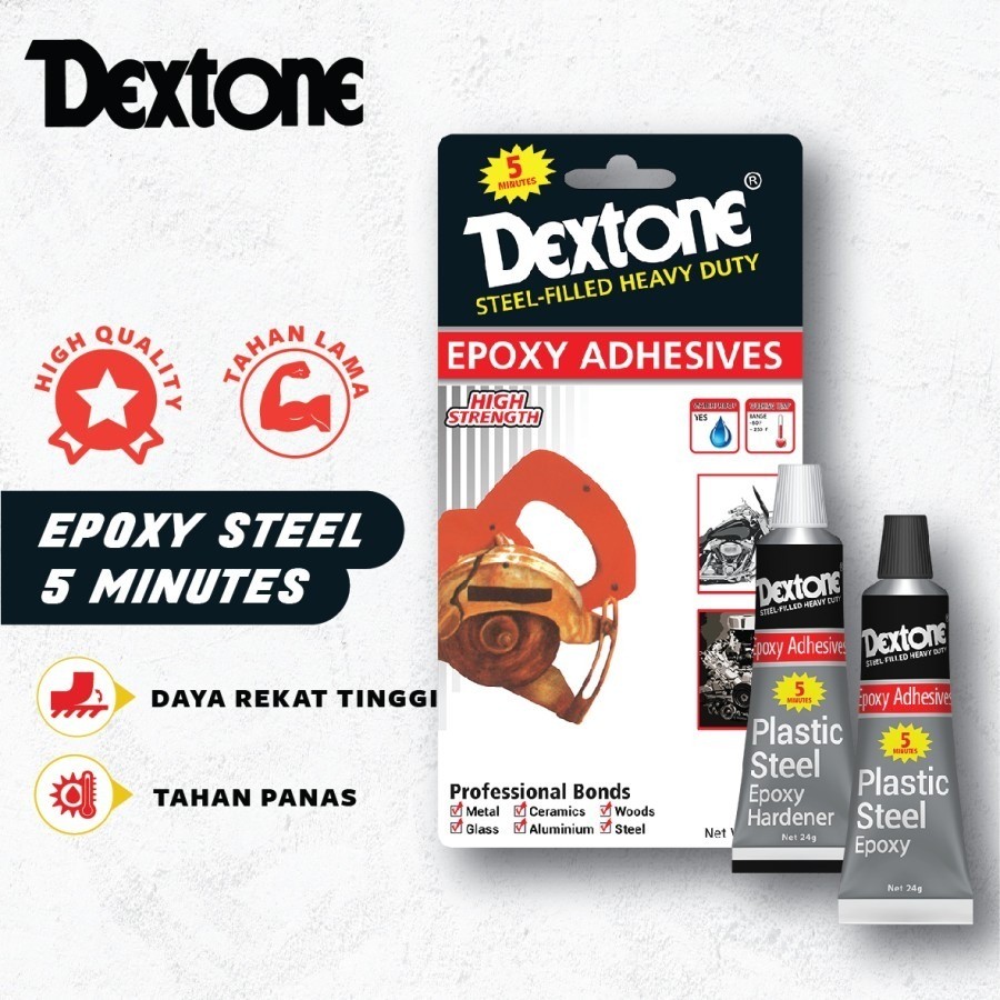 

LEM DEXTONE 5 MENIT ECO,PACK 12 GR
