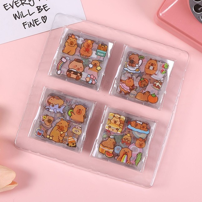 

[Whispers] BSD Mainan Sticker Tempel Melody Kuromi DIY Kreatifitas Anak Perempuan KKV 3 4 5 7 Tahun