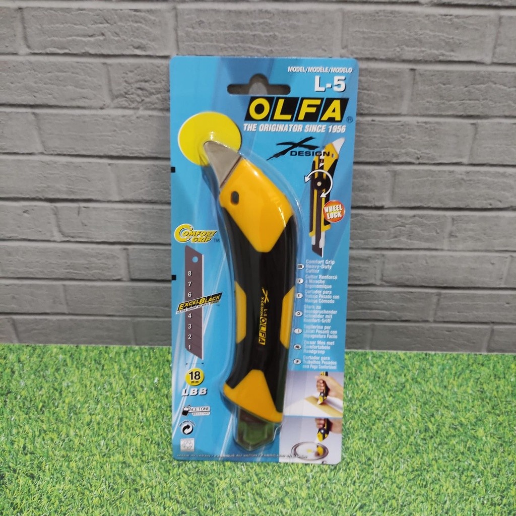 

Olfa Cutter 18mm L-5 Fiberglass Utility Knife with Multi-Pick