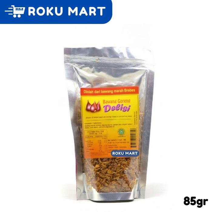 

Delisi Bawang Goreng 85gr / Delisi bawang goreng Kemasan Refill Pouch