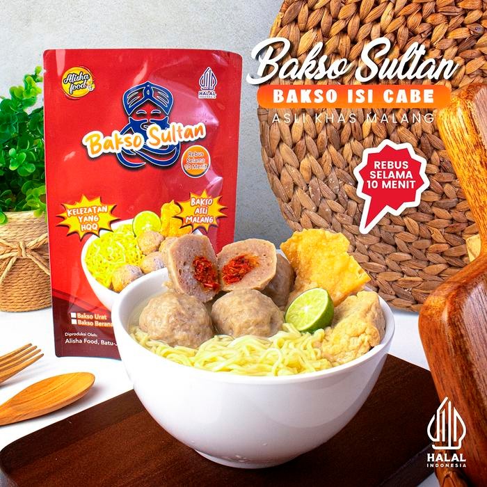 

Bakso sultan isi cabe