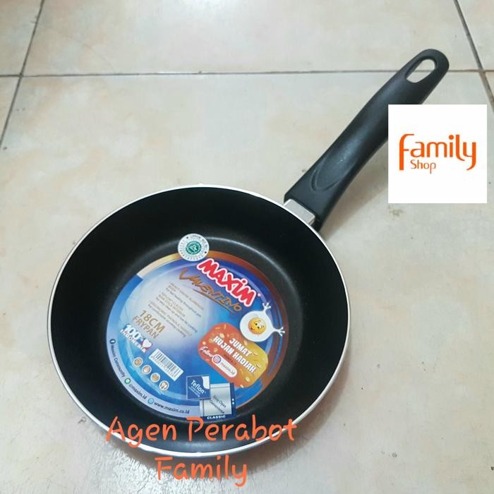 Frypan Teflon 18cm Maxim Anti Lengket Valentino / Teflon Maxim 18 cm