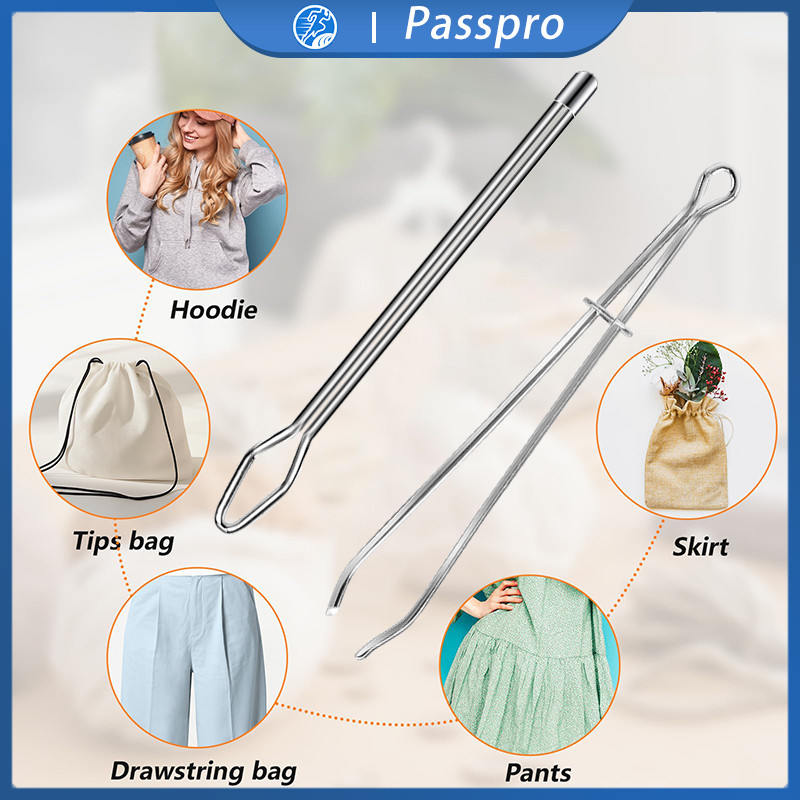 Alat Memasukkan Karet Celana 10pcs Pinset Untuk Memasang Tali Elastik