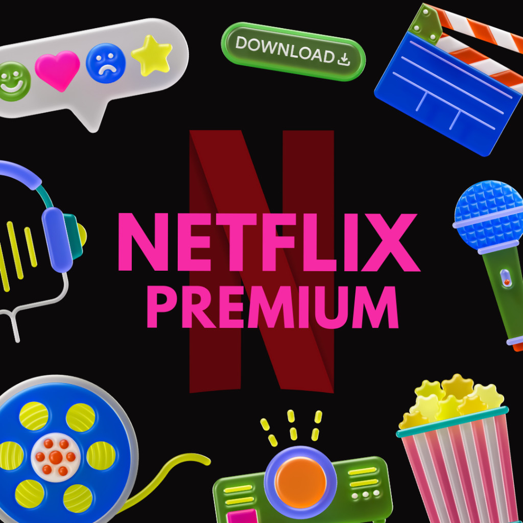Netflixxx Premium Privat Tanpa VPN Bergaransi - Netlix Premiun Software Android Ios - KP18X824