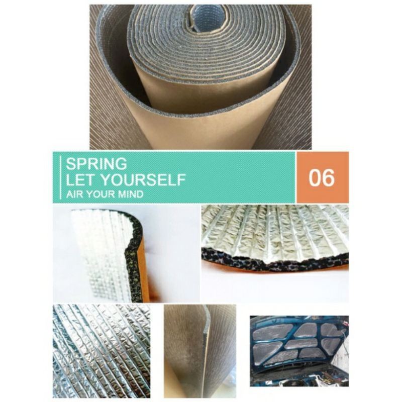 ALUMINIUM FOIL  PEREDAM PANAS  MOBIL PEREDAM PANAS PABRIK TERLARIS