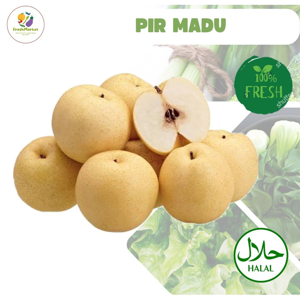 

Pir Madu Buah Segar 1 Kg Sayurinstant