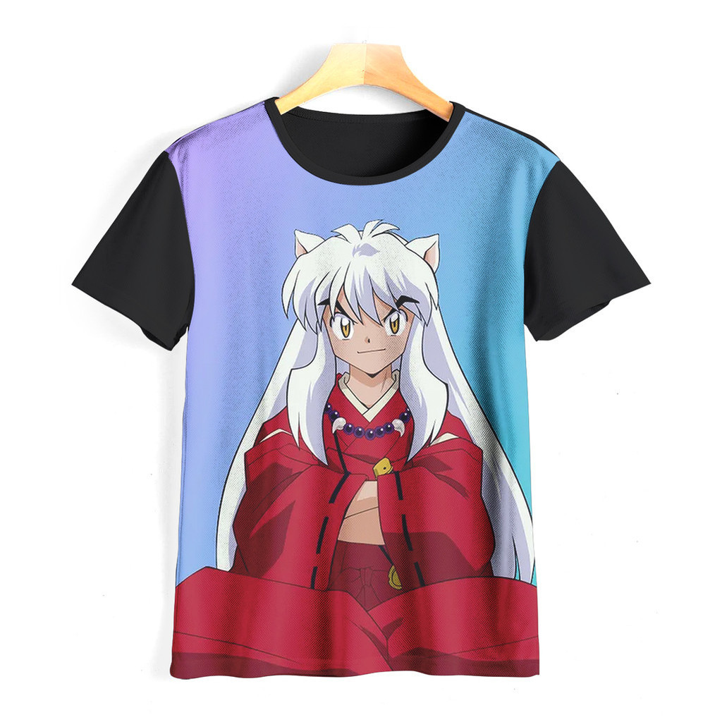 Kaos Inuyasha Keren dan Adem | Kaos Inuyasha Anak | 055KD043 Inuyasha