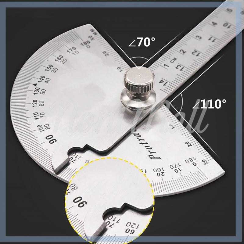 

Protractor Penggaris Busur Derajat Measuring 14.5cm 180 Degree - PR180