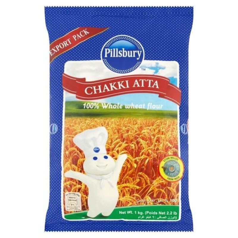 

Pillsbury chakki atta Tepung gandum pillsbury chakki atta 5 kg