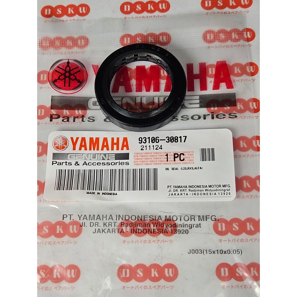 Oli Seal Dudukan Nap Gir Belakang L2SN | ALFA | F1 | F1ZR | CRYPTON | VEGA R | RXS YGP 93106-30817