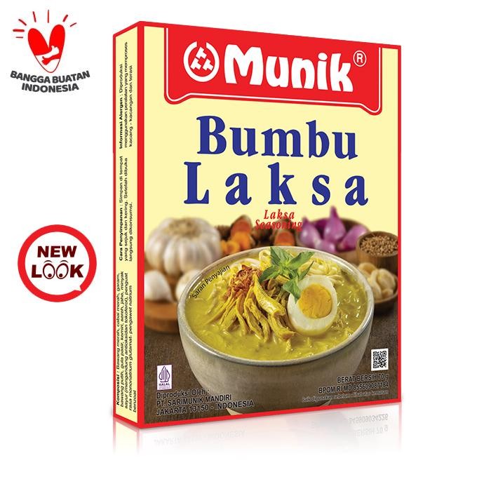 

Best Seller~[Baru] Bumbu Laksa Munik - 70 gr
