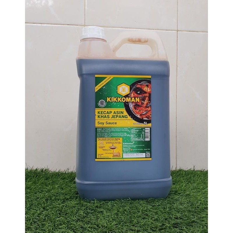 

Kikkoman Saus Kecap Asin Jepang Shoyu Kemasan Jerigen 5L