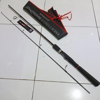 Joran Pancing Maguro EXTREME REBELLION 150 -180 CM Ring fuji Carbon Solid - 150